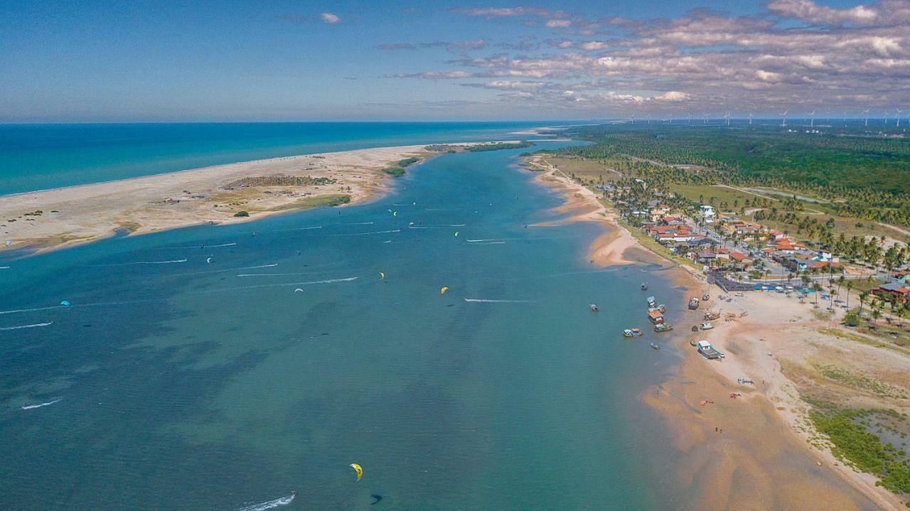 Pousada Ventos Do Guajiru-Casa De Kitesurfistas Itarema Kültér fotó
